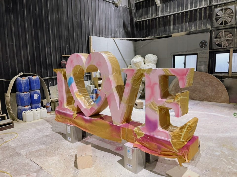 Large Outdoor Letters,3D LOVE Letters