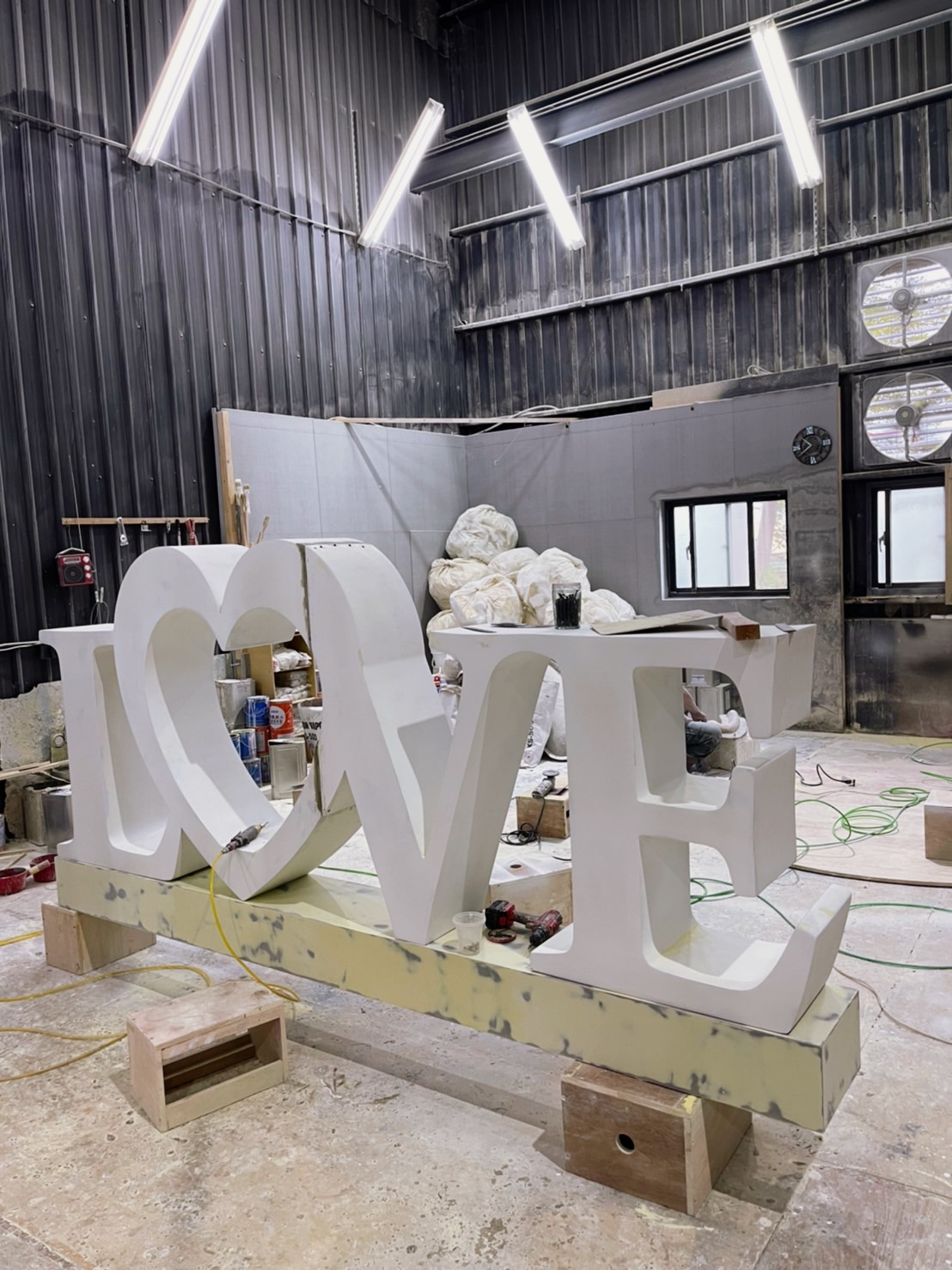 Large Outdoor Letters,3D LOVE Letters