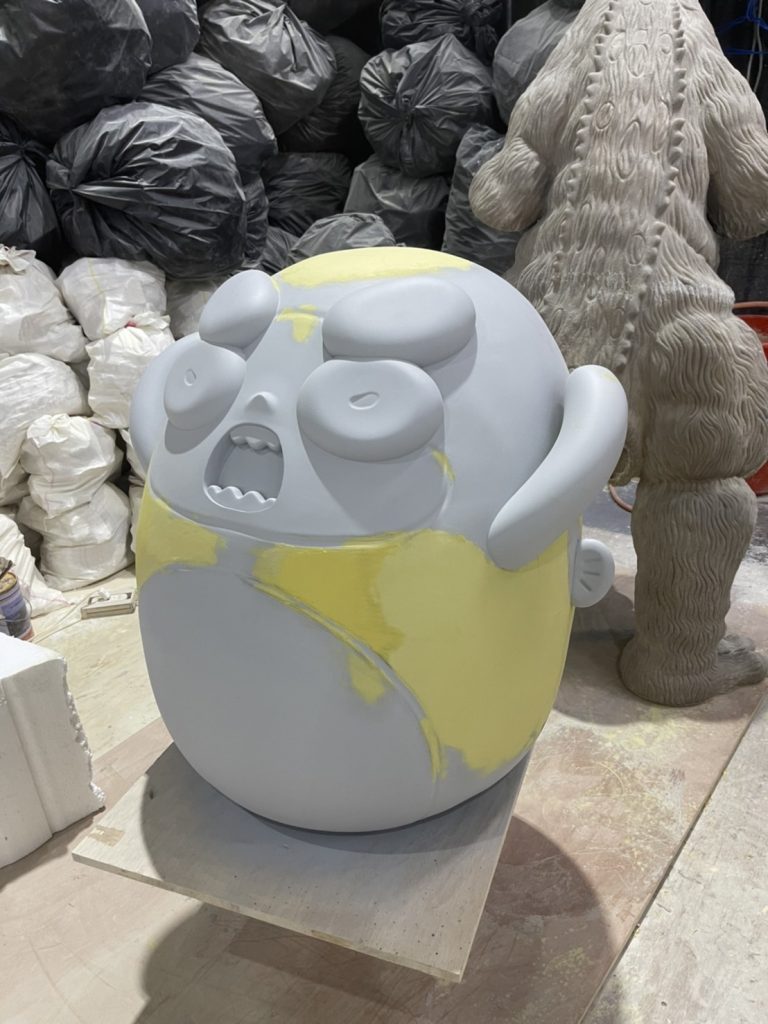 Fiberglass Cartoon Statue