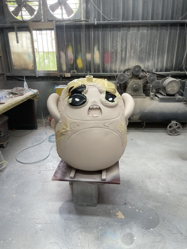 Fiberglass Cartoon Statue