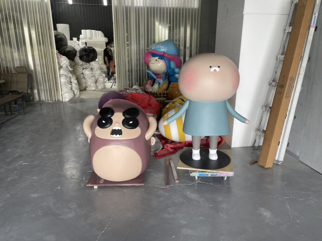 Fiberglass Cartoon Statue