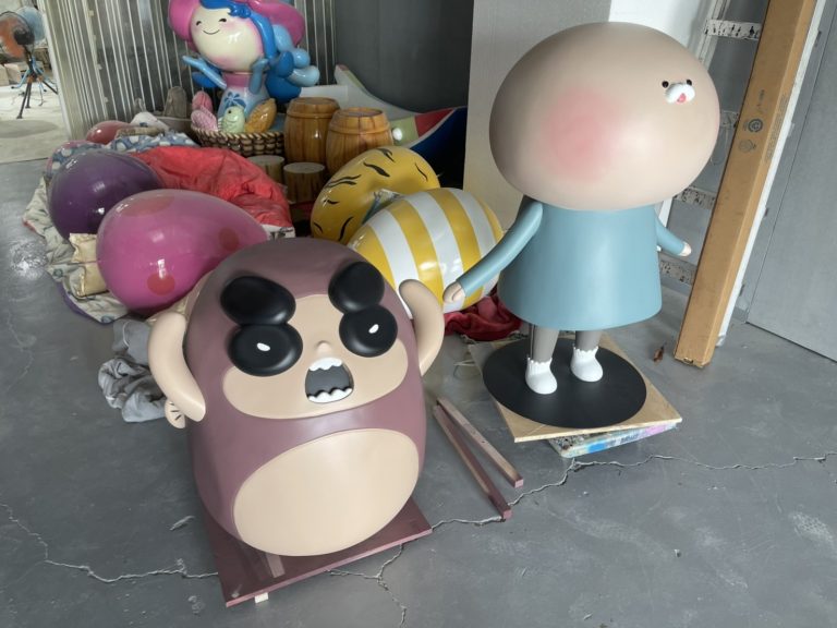 Fiberglass Cartoon Statue